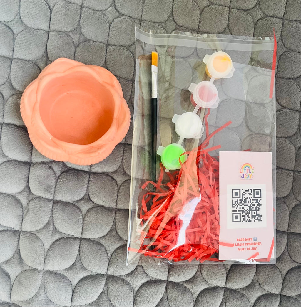 Little Joy-Kids DIY Teracota Diya Colouring Kit