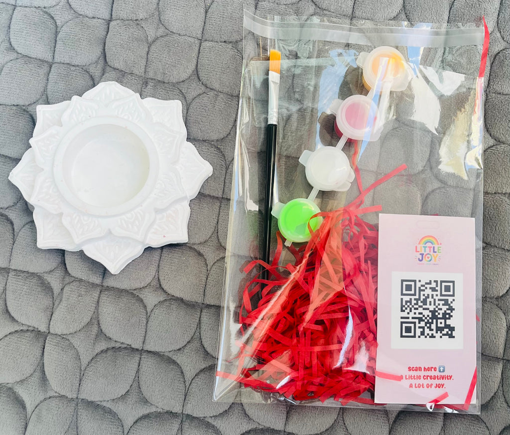 Little Joy-Kids DIY Diya Colouring Kit